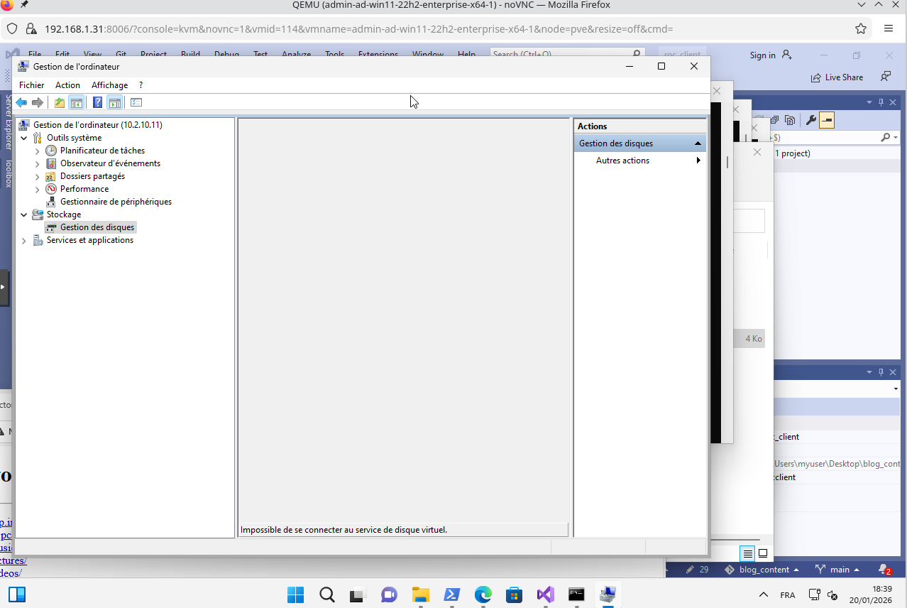 compmgmt.msc : gestion à distance via RPC